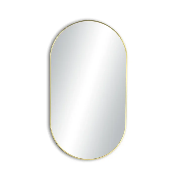 20 ” x 36 ” Metal Frame Shatterproof Wall Mount Mirror