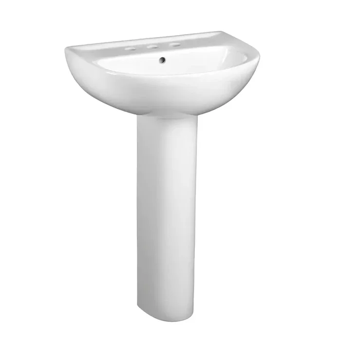 24-Inch Evolution® 8-Inch Widespread Pedestal Sink Top and Leg Combination