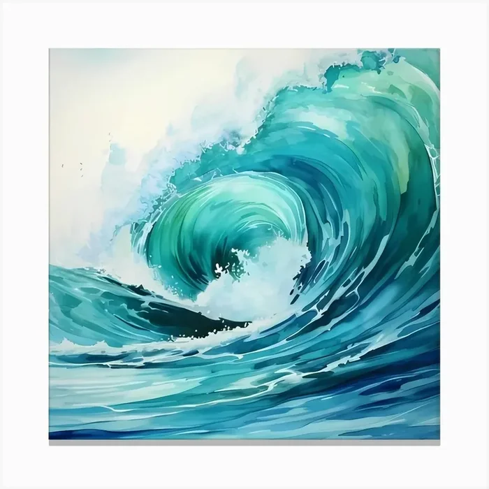 29 Canvas Print by Quantum Vivid Digital Art