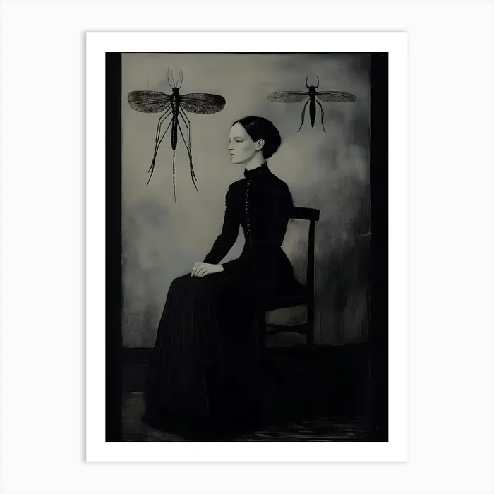 ‘A Lady In Black’ Art PrintA by ArtMart