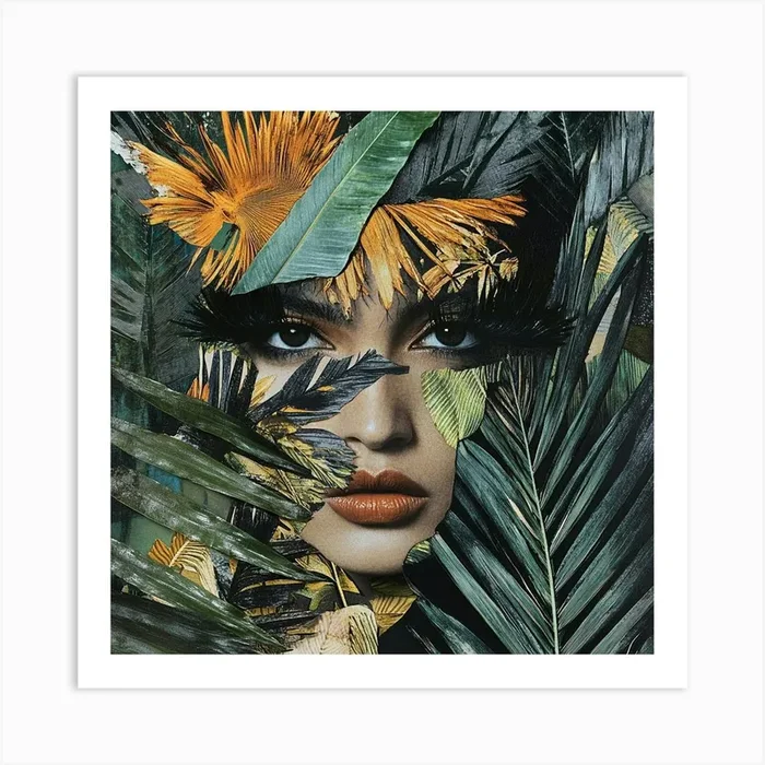 ‘A Woman In The Jungle’ Art Print by ThatWorksMedia