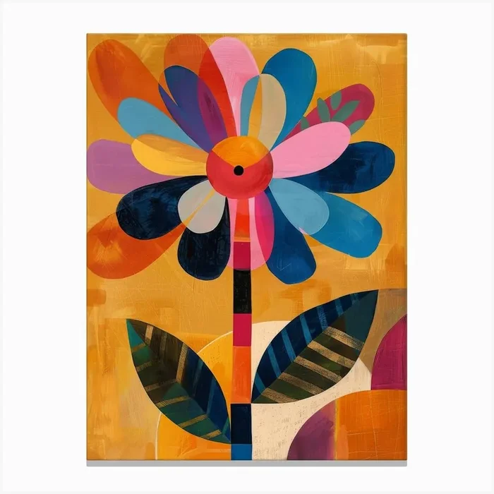 ‘Daisy’ Canvas Print by Moving Clouds Art