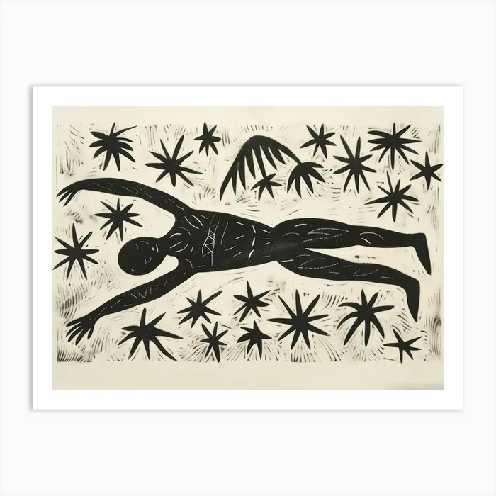 ‘Dancing With Stars’ Art Print by Moving Clouds Art