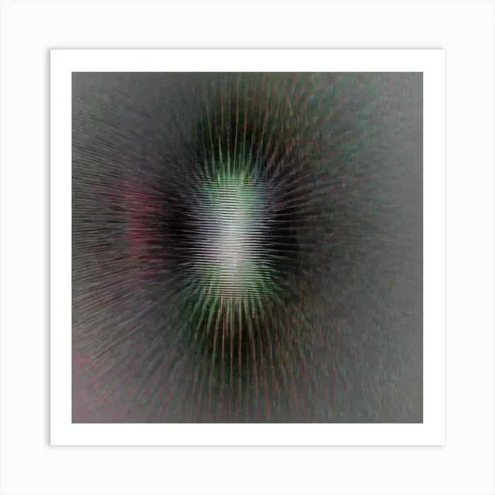 ‘Darkness’ Art PrintB by blush