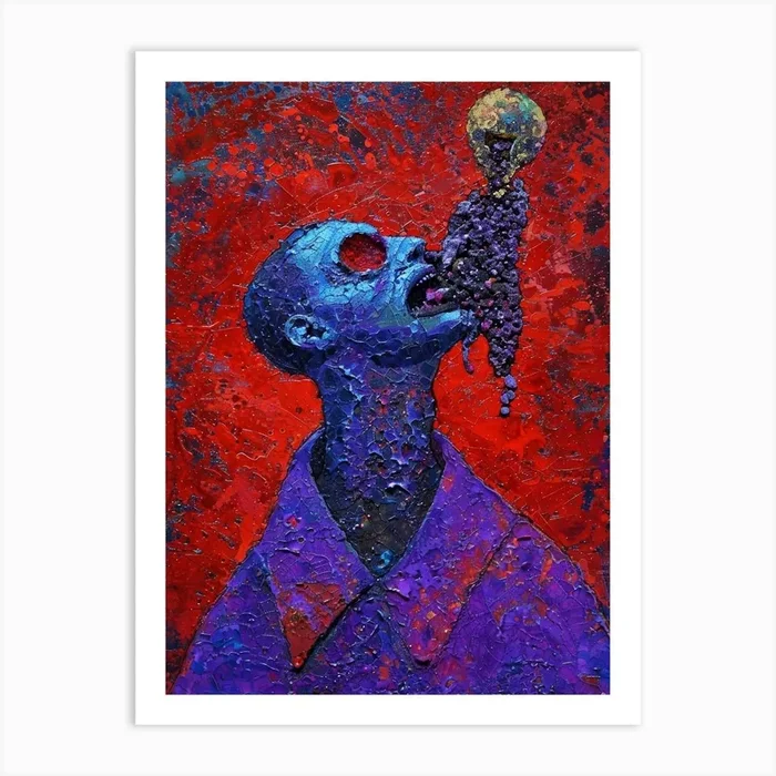 ‘Dead Man’ 4 Art Print by Moving Clouds Art