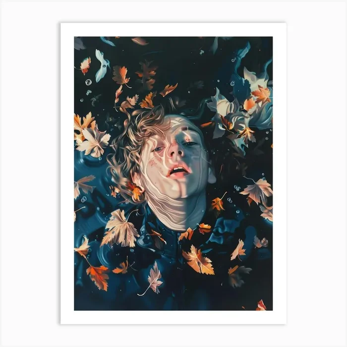 ‘Fall’ Art Print by Moving Clouds Art