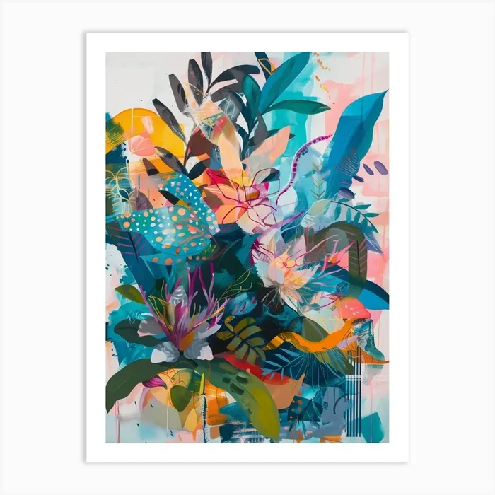 ‘Flora’ 1 Art Print by DamianLuna