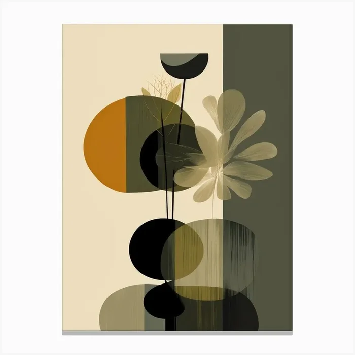 ‘Flora’ 4 Canvas Print by Moving Clouds Art
