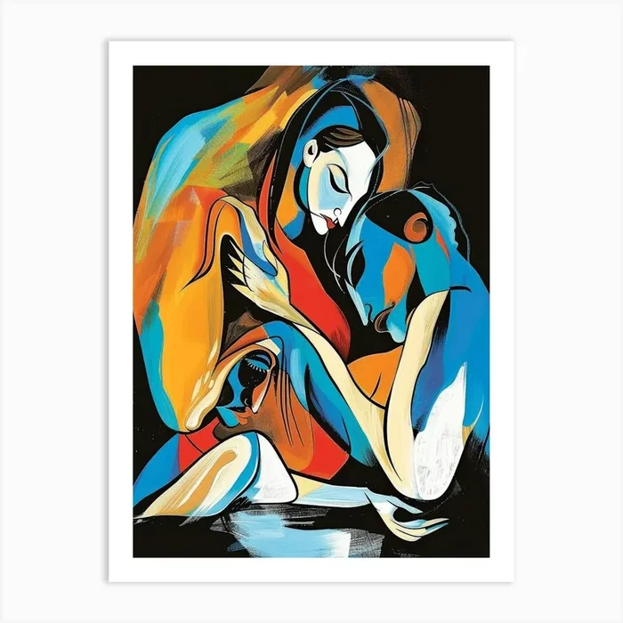 ‘Love’ 29 Art Print by Moving Clouds Art