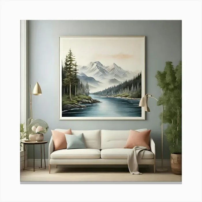 ‘Northern Lights’ Canvas Print by Design_Pro