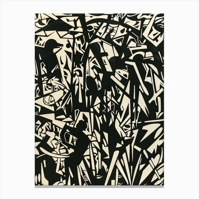 ‘People In The Forest’ Canvas Print by DamianLuna