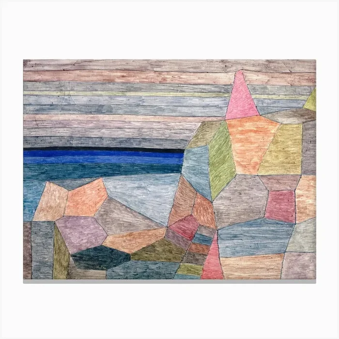 ‘Shapes’ Canvas Print by Art shop