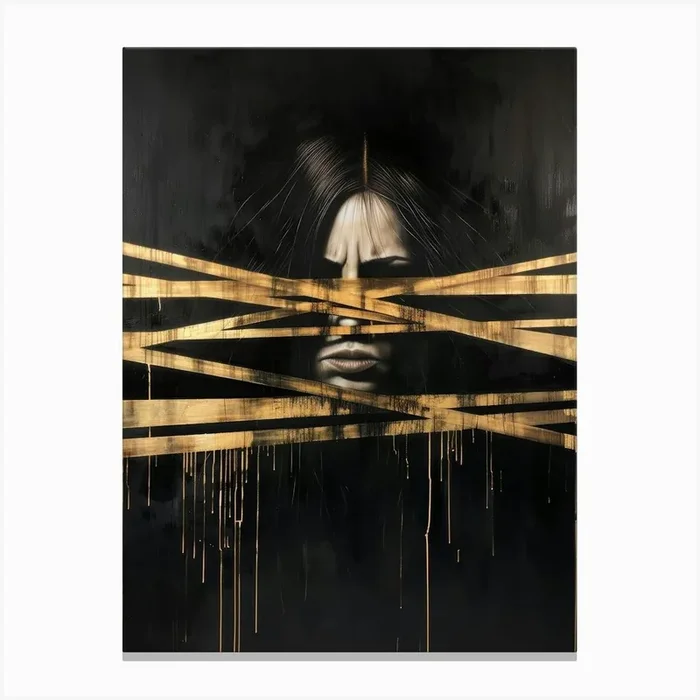 ‘Silence’ 3 Canvas Print by Moving Clouds Art