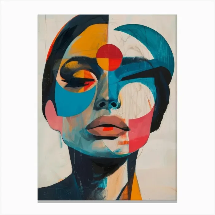 ‘Soul Of A Woman’ 1 Canvas Print by Moving Clouds Art