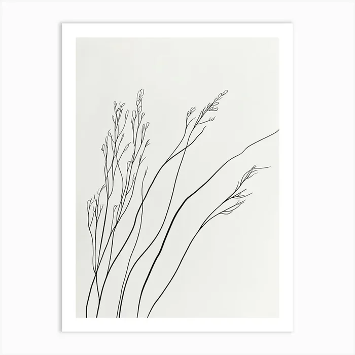 ‘Stems’ 1 Art PrintS by Shadesigns