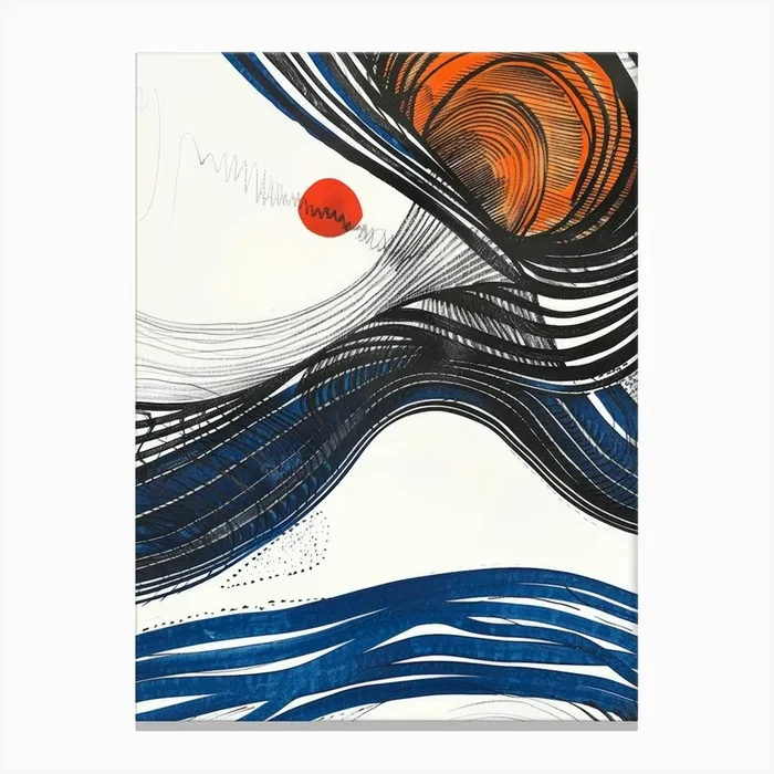 ‘Sunrise’ 49 Canvas Print by Moving Clouds Art