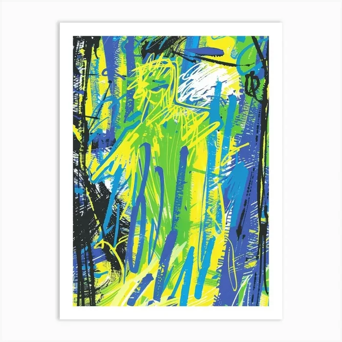 ‘The Forest’ Art Print by Moving Clouds Art