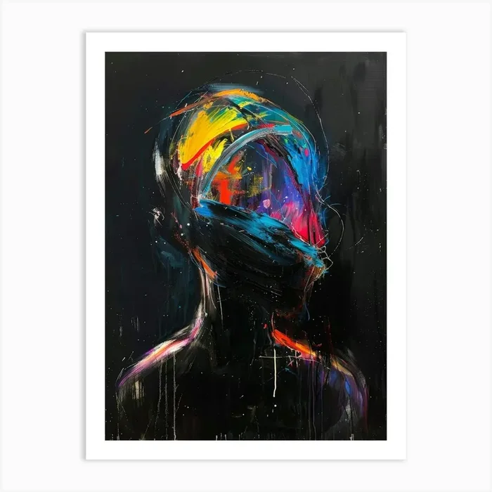 ‘The Head’ Art Print by Moving Clouds Art
