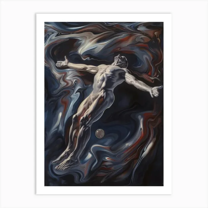 ‘The Savior’ Art Print by Moving Clouds Art
