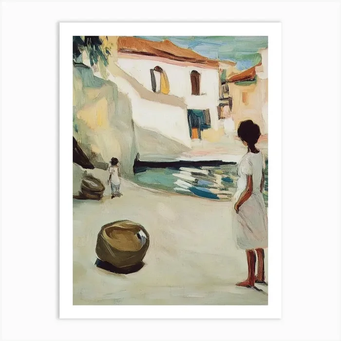 ‘The Water’ Art Print by Avanesova Elena AVA