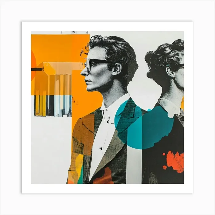 ‘Two Women’ Collage Art Print by ThatWorksMedia