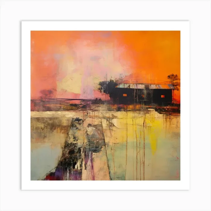 Abandoned Village 1 Art Print by DBmedia
