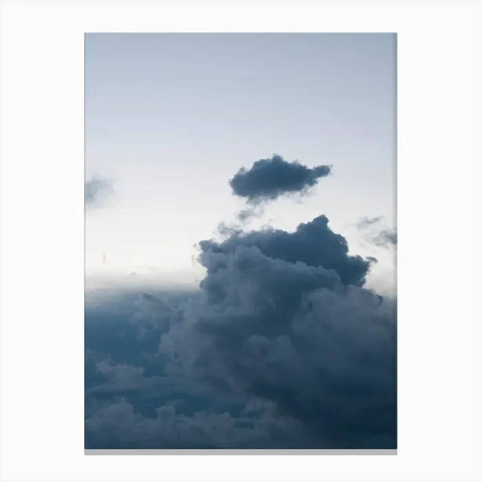 Above The Clouds 2 Canvas Print by Studio Nahili