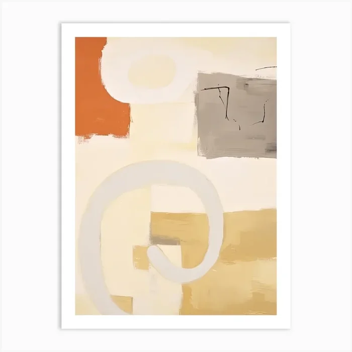 Abstract Art, Madrid, 1960 1 Art Print by Abstract Art Expressions