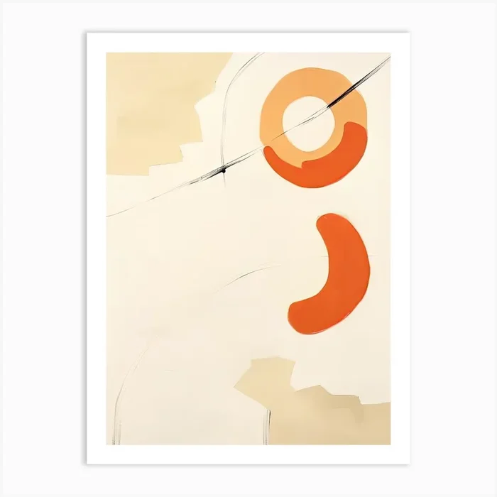 Abstract Art, Paris, 1960 6 Art Print by Abstract Art Expressions