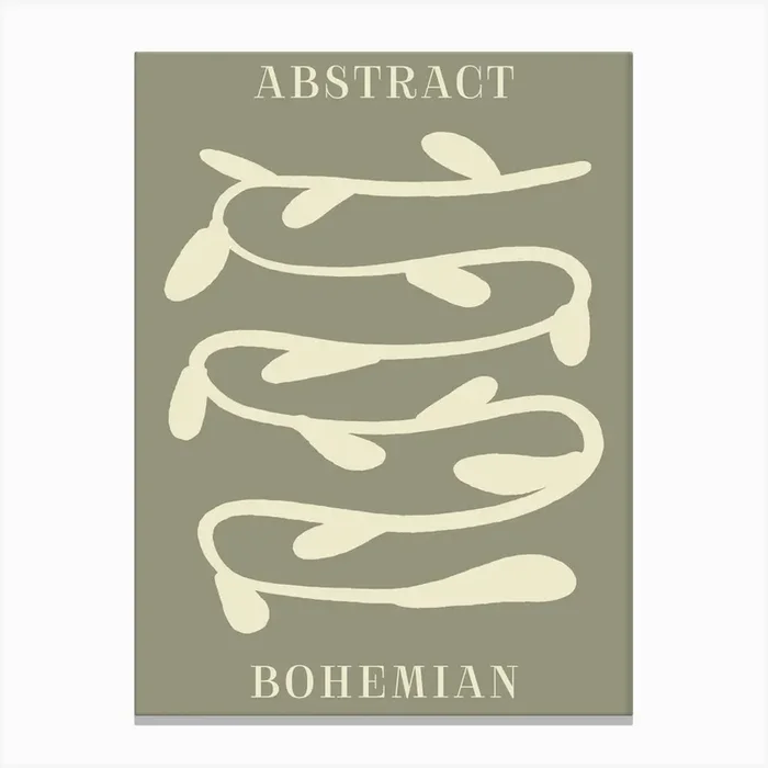 Abstract Bohemian 10 Canvas Print by Henri Matisse Style Prints