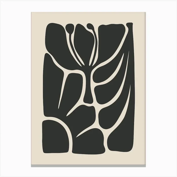 Abstract Botanical No. 1999 Canvas Print by Firum Studio