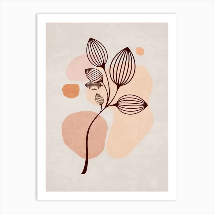 Abstract Flower 3 Art Print by Super_Art
