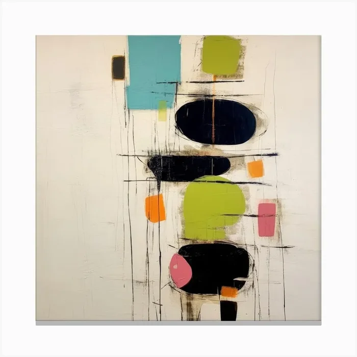 Abstract Modernism 3 1 Canvas Print by Irena Orlov