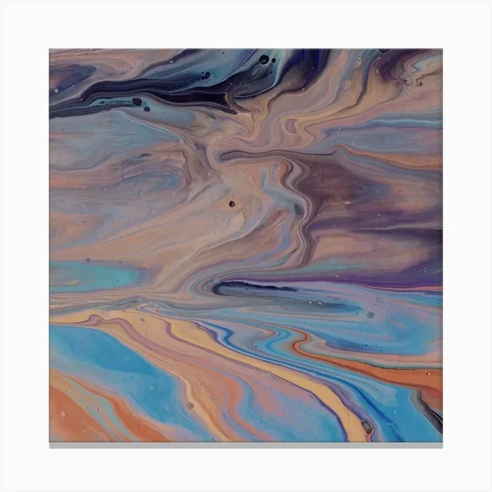 Abstract Painting 17 Canvas Print by Super_Art