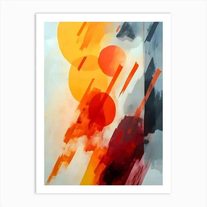 Abstract Painting 220 Art PrintA by ArtMart