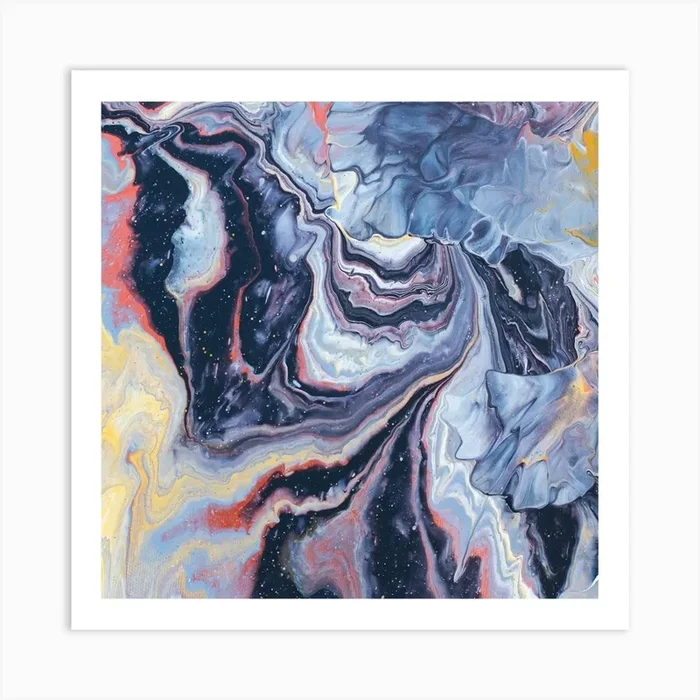 Abstract Painting 4 Art PrintS by ShobiArtist