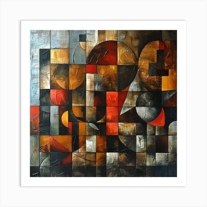 Abstract Painting 57 Art Print by Pierce Millington Gallery