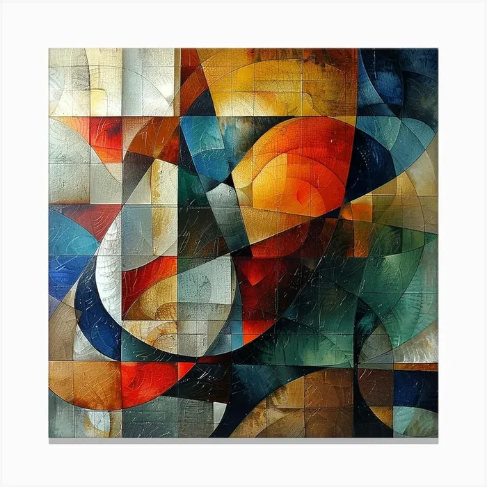 Abstract Painting 59 Canvas Print by Pierce Millington Gallery