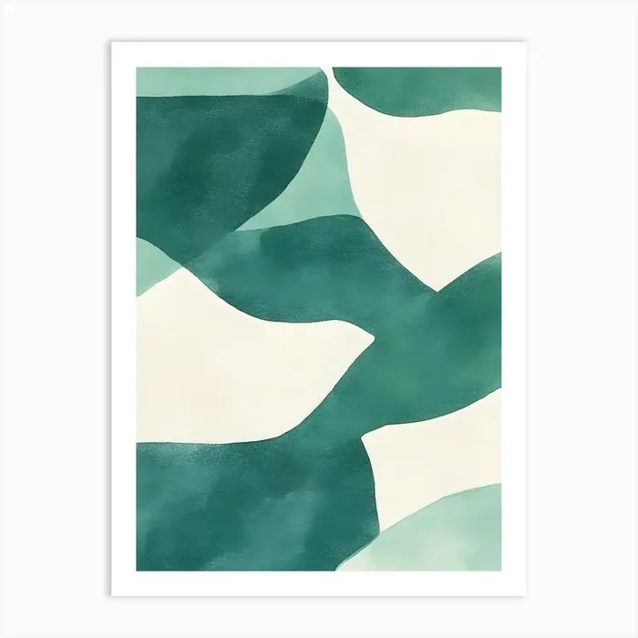 Abstract Watercolor Painting 5 Art PrintA by ArtMart