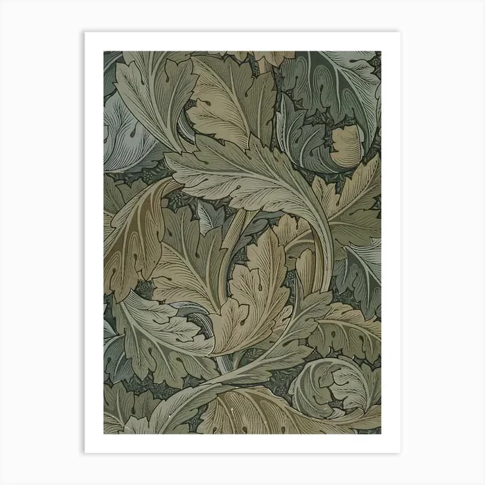 Acanthus, William Morris Art Print by Fy! Classic Art Prints and Posters
