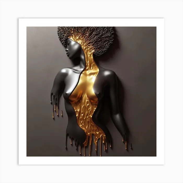 Afrofuturism Art Print by eyecatchingkustomsbybee