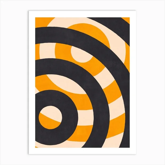 ALPHABET O a Art Print by Daniel Coulmann