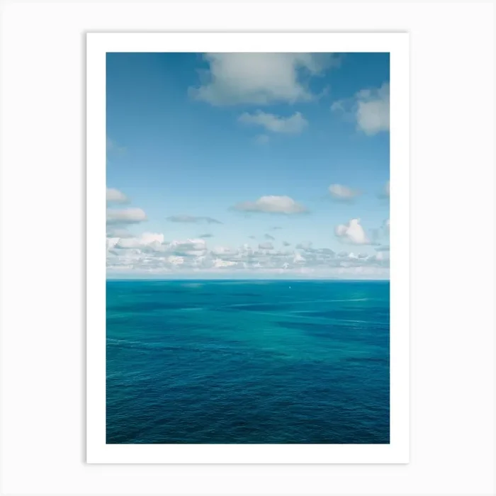 Amalfi Coast Water XVIII Art Print by Bethany Young