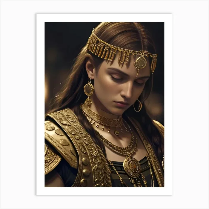 Aphrodite Art Print by Egyptian Princess