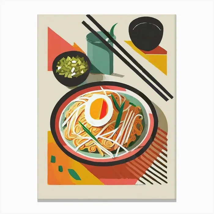 Asian Food Canvas PrintAB by Art Boutique