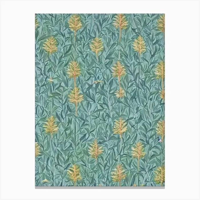 Aspen 2 tree Vintage Botanical Canvas PrintAI by Arboreal Impressions