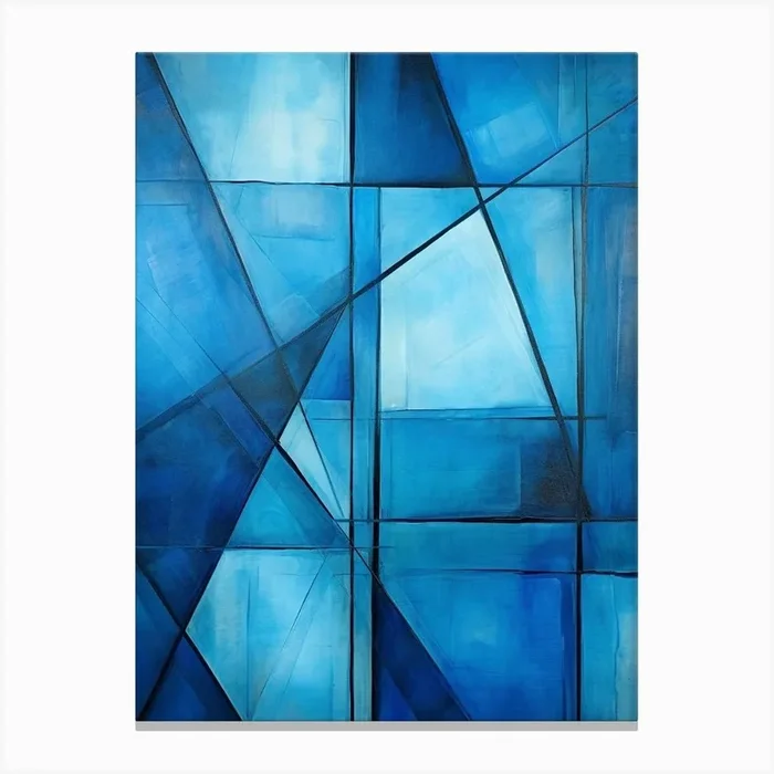 Avant Garde Abstract 5 Canvas Print by Abstract Art Expressions