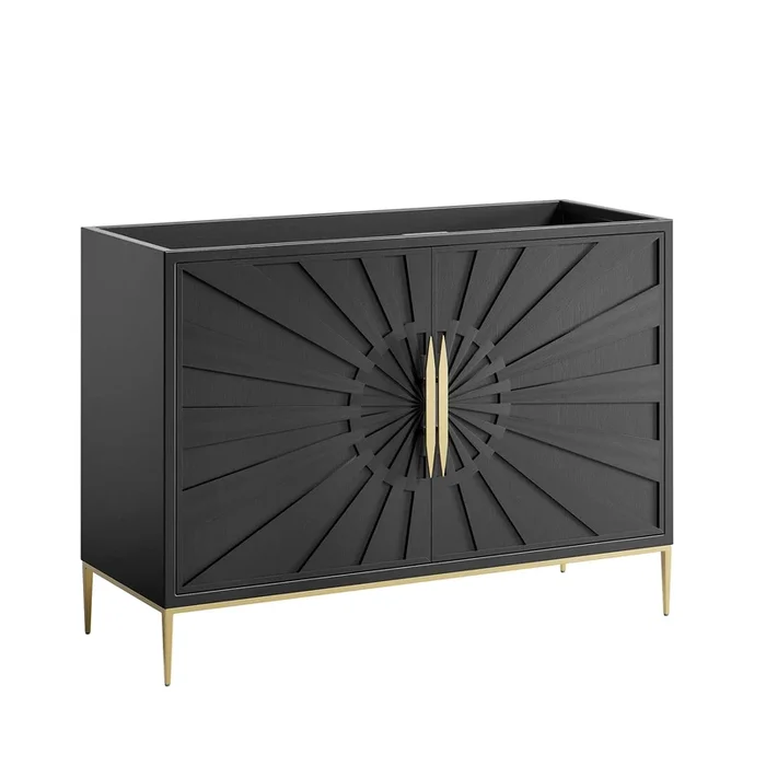 Awaken 48 ” Double or Single Sink Compatible (Not Included) Bathroom Vanity Cabinet