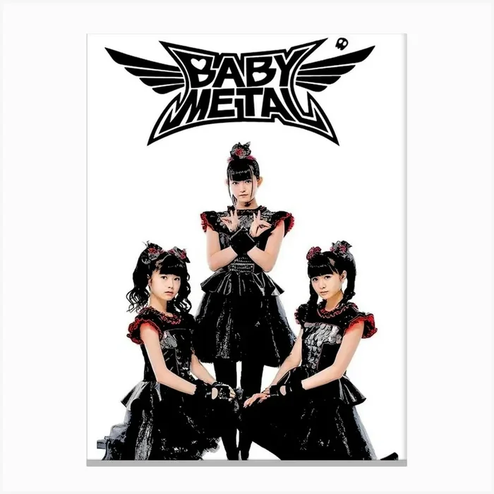 Baby Metal 6 Canvas Print by music soul