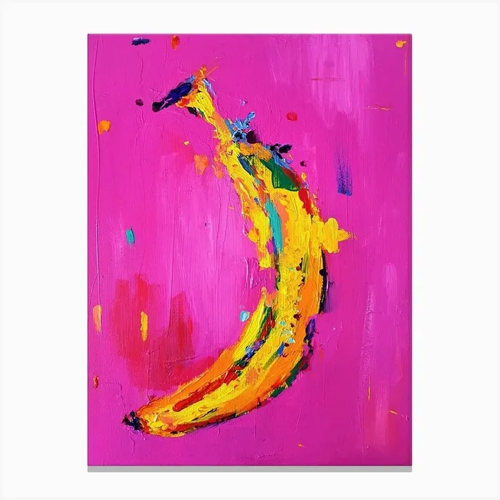 Banana Canvas Print by Dawn Underwood